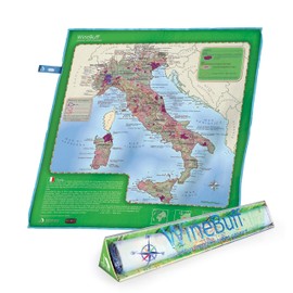 Soiree Wine Buff-Italy, Cloth, Green, 50x50x3 cm