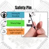 AnNafi® Safety Pins 2Inch| Strong & Long Safety Pin Set