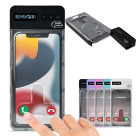 Habit Control Lockbox with Timer - Phone Safe Box with Timer, Mobile Phone Jail, Time Locking Container Reduce Kids Adults Screen Time Improve Productivity, Family Time Lockable Storage - Black