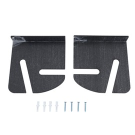 Skateboard Rack Wall Mount Skateboard Display Rack Acrylic Strong Load Bearing Skateboard Wall Hangers for Snowboards Wakeboards Black