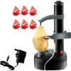 Mingfuxin Electric Potato Peeler, Automatic Rotating Apple Peelers Potato Peeling