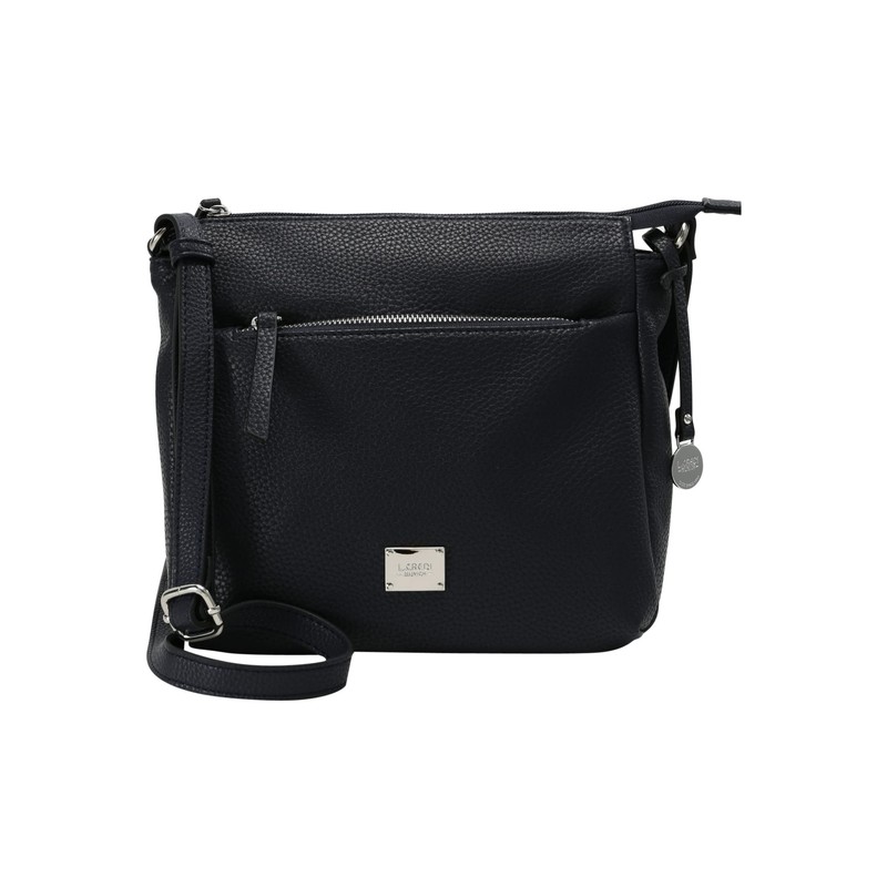 L.CREDI Women's Budapest Handbag, Navy, navy