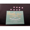 Unbranded Shank Buttons "Pink Daisies" 8 peice pack
