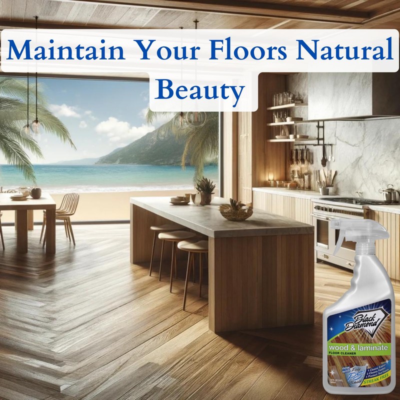 Black Diamond Stoneworks Wood & Laminate Floor Cleaner- Ready to