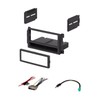 MNMSYH Single Din Dash Kit for VW,for Ram,for Mitsubishi,for Jeep,for