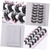 Healeved 7 Pairs False Eyelashes Women Lash Clusters Individual Lash