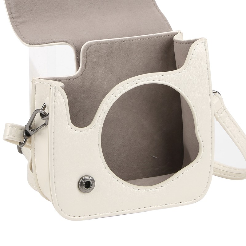 PU Leather Case Bag with Adjustable Shoulder Strap for Instax