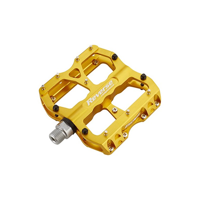 Reverse Escape Flat Bicycle Pedal Gold