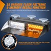 Nilight Emergency Strobe Lights Windshield Hazard Warning Safety Flash with