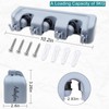 Adhafera Broom Holder Wall Mounted, Mop Holder Tidy Organizer, Mop
