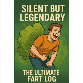 Silent But Legendary: The Ultimate Fart Log: a funny prank gag gift for men, teens, and boys