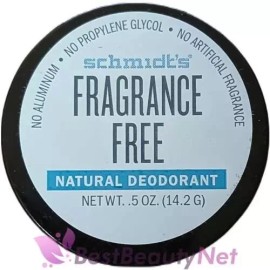 Schmidt’s Schmidt's Natural Deodorant Fragrance Free 0.5oz / 14.2g