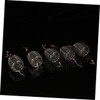 5 pcs Fishing Bait Cage Trap Basket Feeder Holder Catfishing