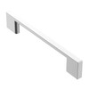 Alzassbg 10 Pack Polished Chrome Cabinet Pulls, 5 Inch(128mm) Hole