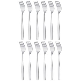 GRÄWE Königstein Table Forks Set of 12 Stainless Steel Hand-Polished Dishwasher Safe