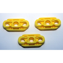 RegulatorFix Window Regulator Repair Guide Clips (3) - Front and Rear for GM Full Size - Fleetwood Caprice Impala Roadmaster Custom Cruiser Electra Park Avenue