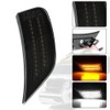 ROCCS LED Amber & White Side Marker Lights Compatible with