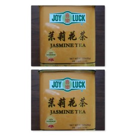 Joy Luck 2 CANS: Joy Luck Tea, Jasmine, 15oz/426g ea. tin.   China -  F