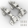 Furniware 4 Pack 2 Pair 165 Degree Lazy Susan Hinges