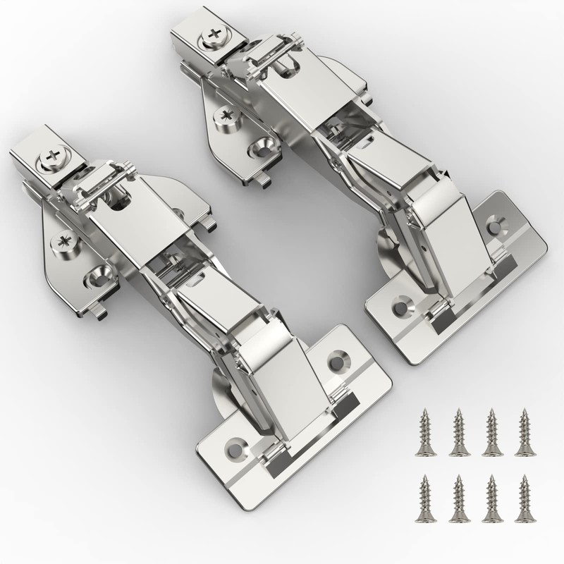 Furniware 4 Pack 2 Pair 165 Degree Lazy Susan Hinges