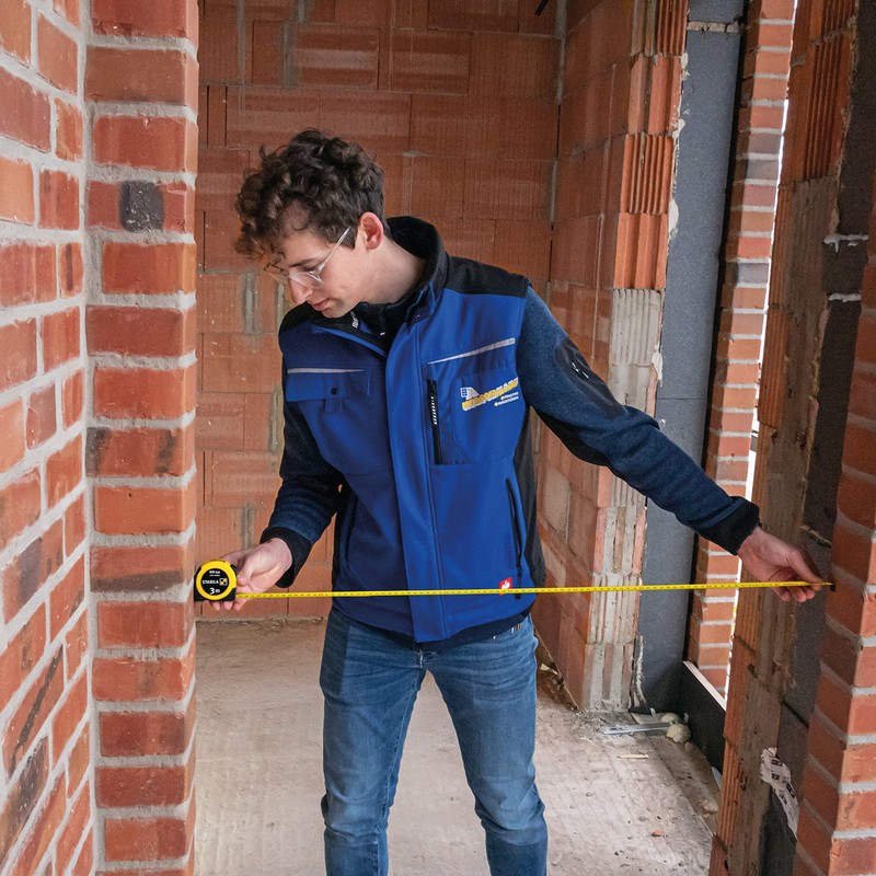 STABILA BM 150 Pocket Tape Measure, 3 m, Metric Scale,