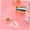 ORFOFE 30pcs Water Drop Shaped DIY Wishing Bottles with Cork