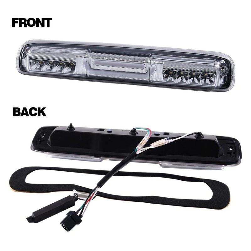 GRAND ORANGE 3rd Brake Light LED Compatible With Chevy Silverado