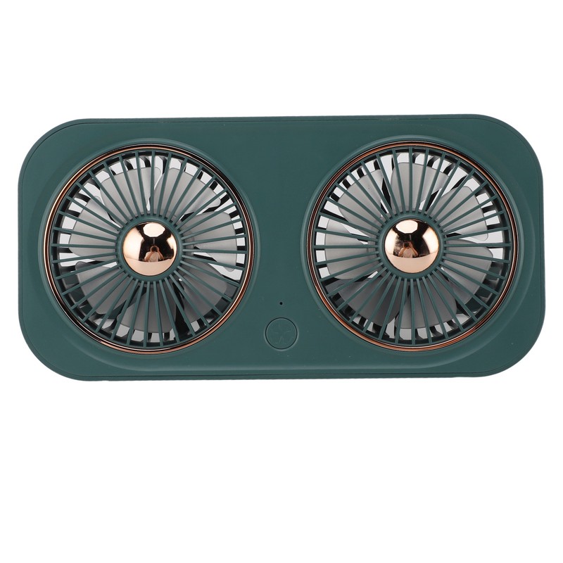 20W Solar Panel High Speed Airflow 5V Dual Exhaust Fan