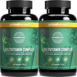 Primal Harvest Multivitamin - Daily Supplement, Gluten Free, Vegetarian