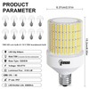 RIUVAO 70W LED Corn Light Bulb, 9100LM & Energy-Saving 80%,