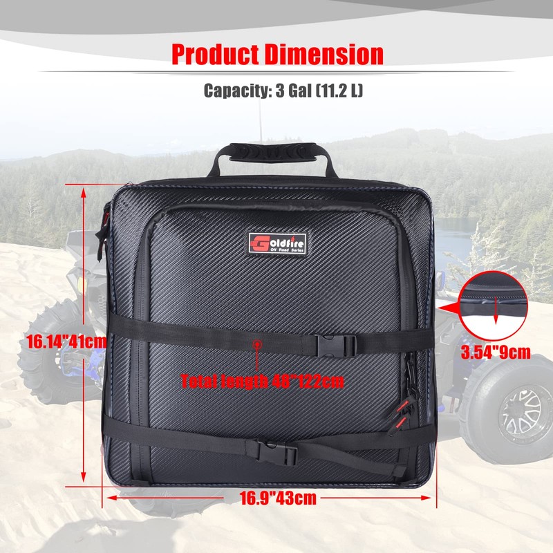 Goldfire Storage Bag for Can-Am Maverick X3 2017-2023, Center Under