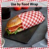 EcoDispose 12 x 12 Inches Grease Proof Deli Paper Precut