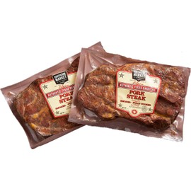 Smoked Pork Steaks - (6) 12-oz Steaks