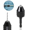 Bestgle 0.5mm - 3mm 1/4 inch Hex Shank Keyless Drill