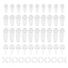 Pack of 100 Picture Hooks, Traceless Wall Hooks, No Drilling,