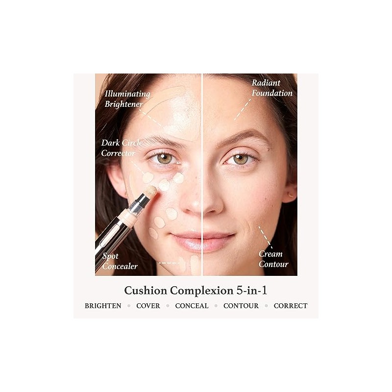Julep Corrector Barra Cushion Complexion Concealer 210 Medium Infusión Cúrcuma