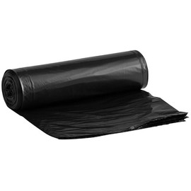 Li'l Herc Trash Bags, 33 Gallon, 33" x 39", 0.75 Mil, Black, 250/Case