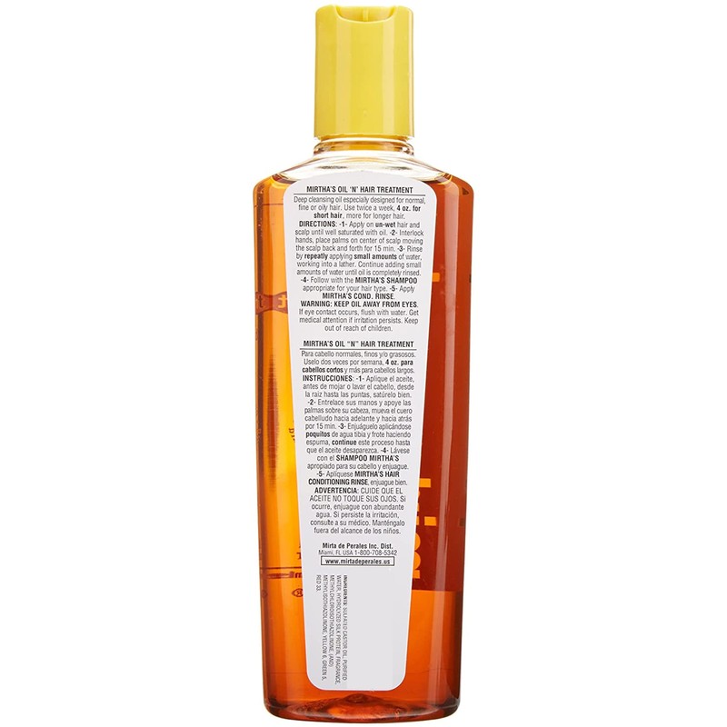 Mirta De Perales N Oil Treament Shampoo, 16 Ounce