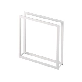 Yamazaki Home Tower Napkin Holder Kitchen Storage, Table Organizer, White