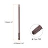 HARFINGTON 2pcs T20 Torx Bit 1/4" Hex Shank 6" Length