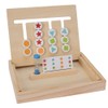 Children Educational Toy Four Color Wooden Blocks Logical Thinking Training