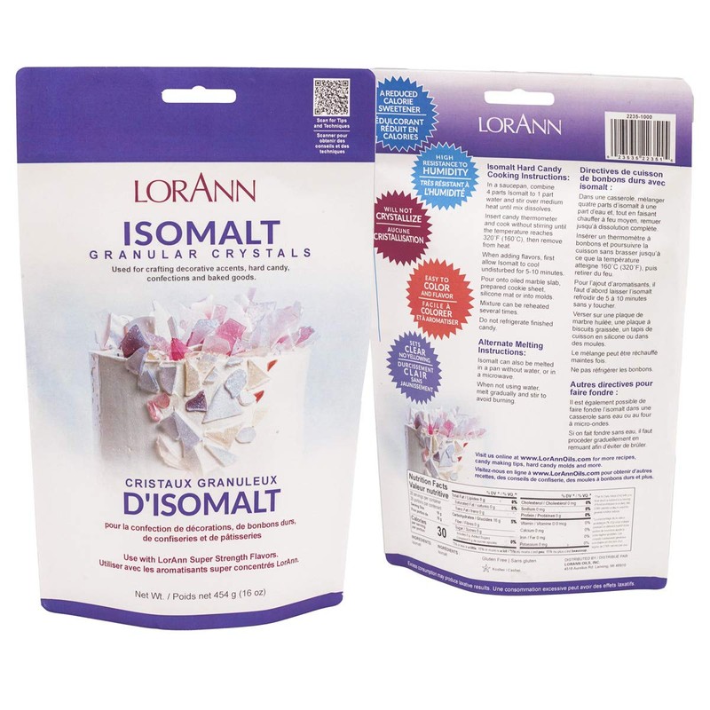 LorAnn Oils Isomalt Sugar Substitute (Granular) - Sugar Substitute for