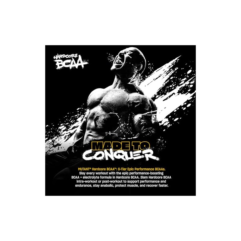 Mutant Hardcore BCAA Sabor Ponche de Frutas con Electrolitos 30