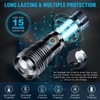 Sinvimes Rechargeable Flashlights High Lumens, LED Powerful Super Bright Flash