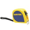 Surtek B122072 Flexómetro con carcasa de plástico invencible 8 m