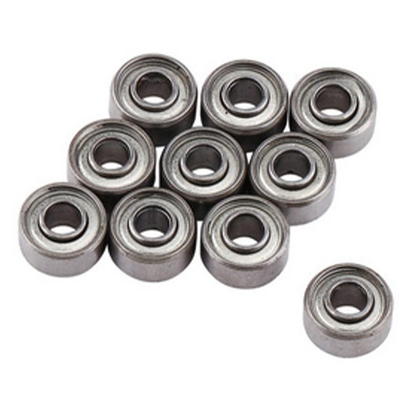10Pcs Small Bearings Mini Ball Bearings 693ZZ Small Double Shielded
