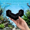 LQMBABY Fish Tank Decor Aquarium Cave - 2-Hole Aquarium Tunnel