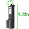 Teseko 5-Pack UV-5R BL-5L 3800mAh Extended Battery for BaoFeng UV-5R