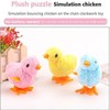 TRHDFW Easter Wind Up Chicken Toy, Easter Decoration Chick, Pack