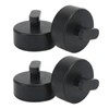 4PCS Jack Point Support Pad Pucks Rubber Larger Static Friction